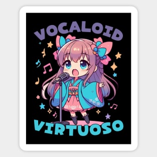 Singing girl Sticker